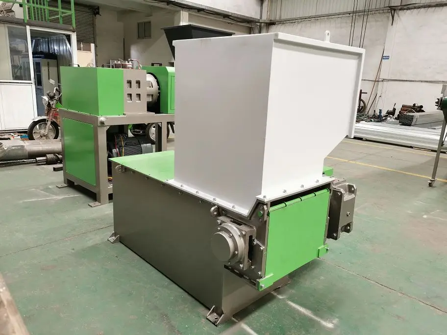 Heavy Duty Hard Plastic Block Shredder Crusher Machine
