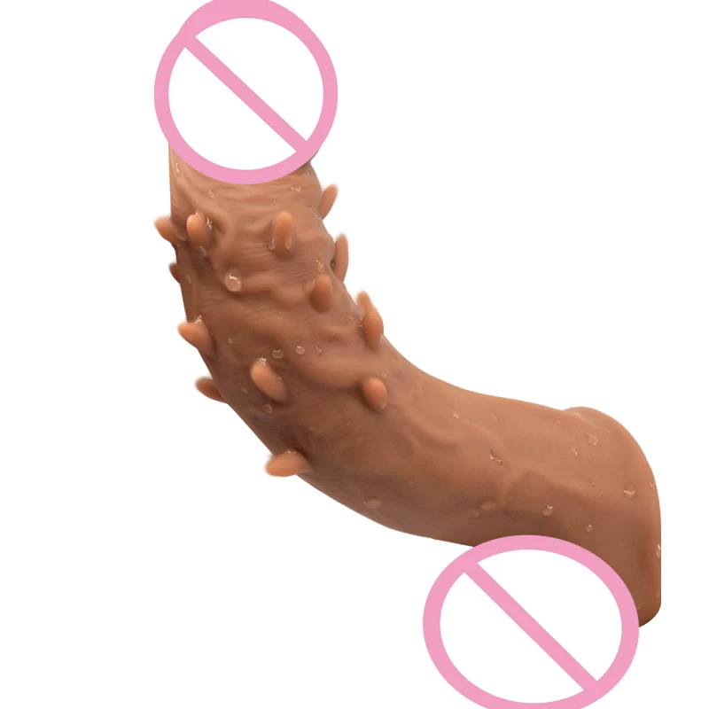 Brambly penis enlargement ring  instrument reusable condom penis sleeve