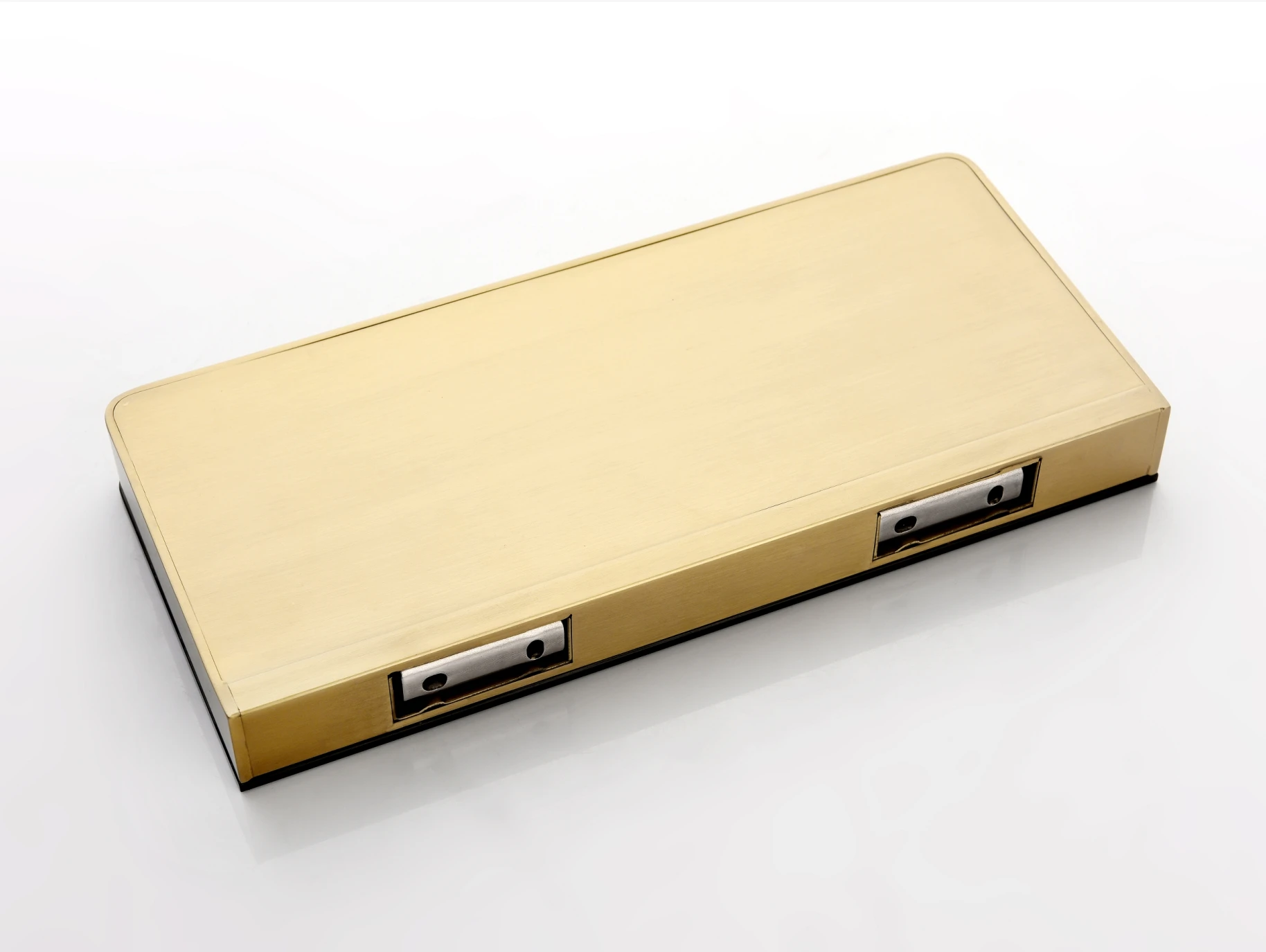 Duxini unique design marble brushed gold stainless steel wall mounted corner toilet single tier bathroom shelf