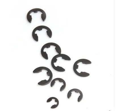 04 Stainless steel open retainer ring spring e card c type clasp GB896 shaft hole with wild card spring M1.2-M15