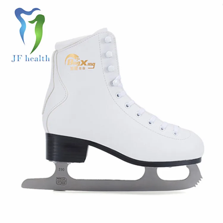 Fashionable professional skating shoes pro sports thickened roller skates adjustable figure skates shoes for wholesale