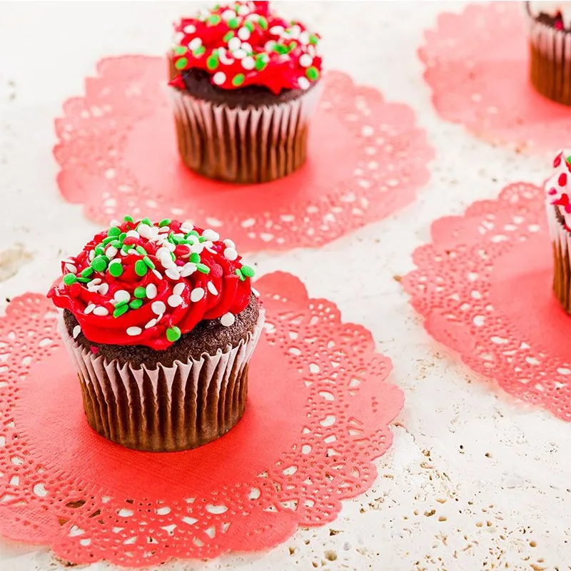 Paper Tablecloth Round White Paper Lace Doilies To Cardmaking