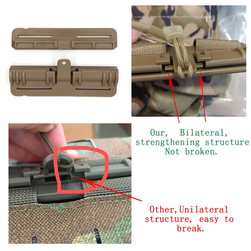 Sturdy Armor Plus Size Russian Camouflage Multifunctional Adjustable Security Combat Vest Plate Carrier