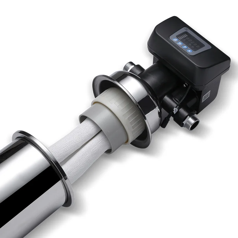 Floor stand UF water purifier 3500LPH ultra filtration tap water filter with automatic back wash filter valve