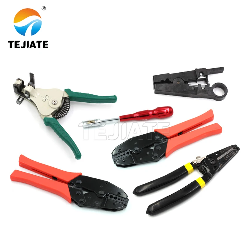 Crimping Electric Multifunctional wire stripper crimper cable cutter cable strippers set Multifunctional wire stripping pliers