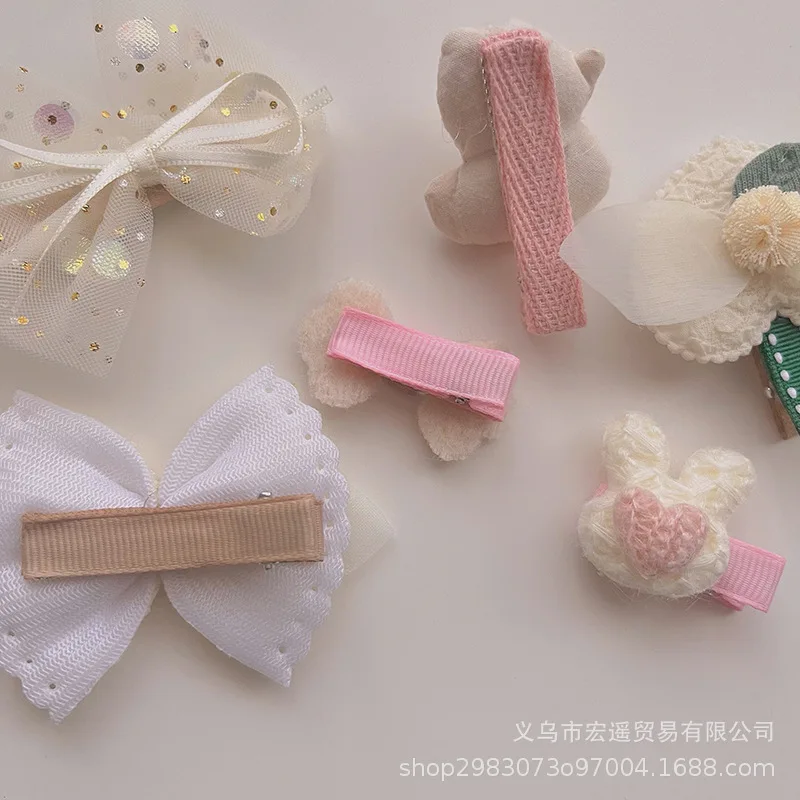 New cute foreign style baby children hair accessories Baby children daily everything princess style hairpin set