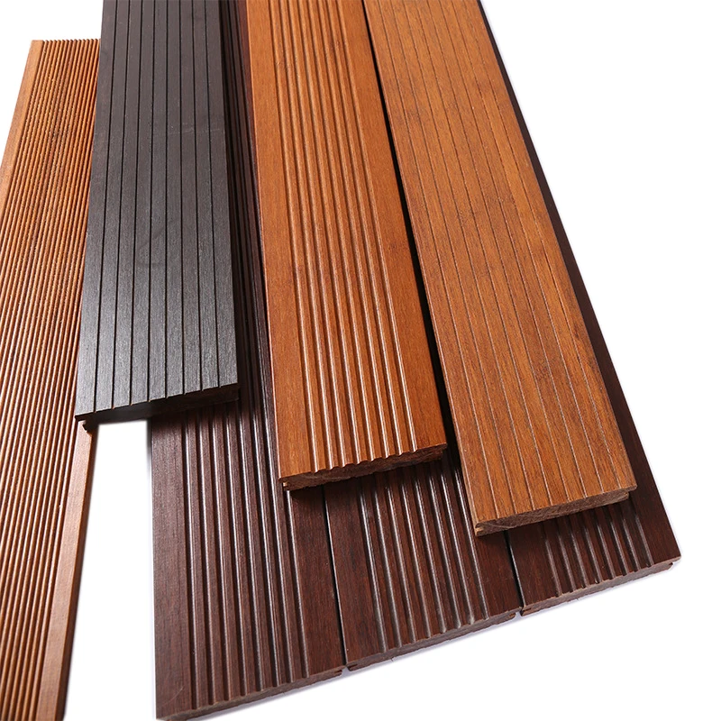
Carbonized horizontal strand woven bamboo flooring 25mm OEM cheap bamboo board decking outdoor 