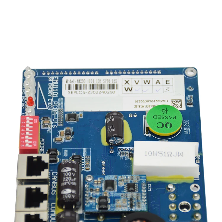 ECODI 48V 200A 16S lifepo4 lithium ion battery smart BMS for home solar energy storage lifepo4 lithium ion battery
