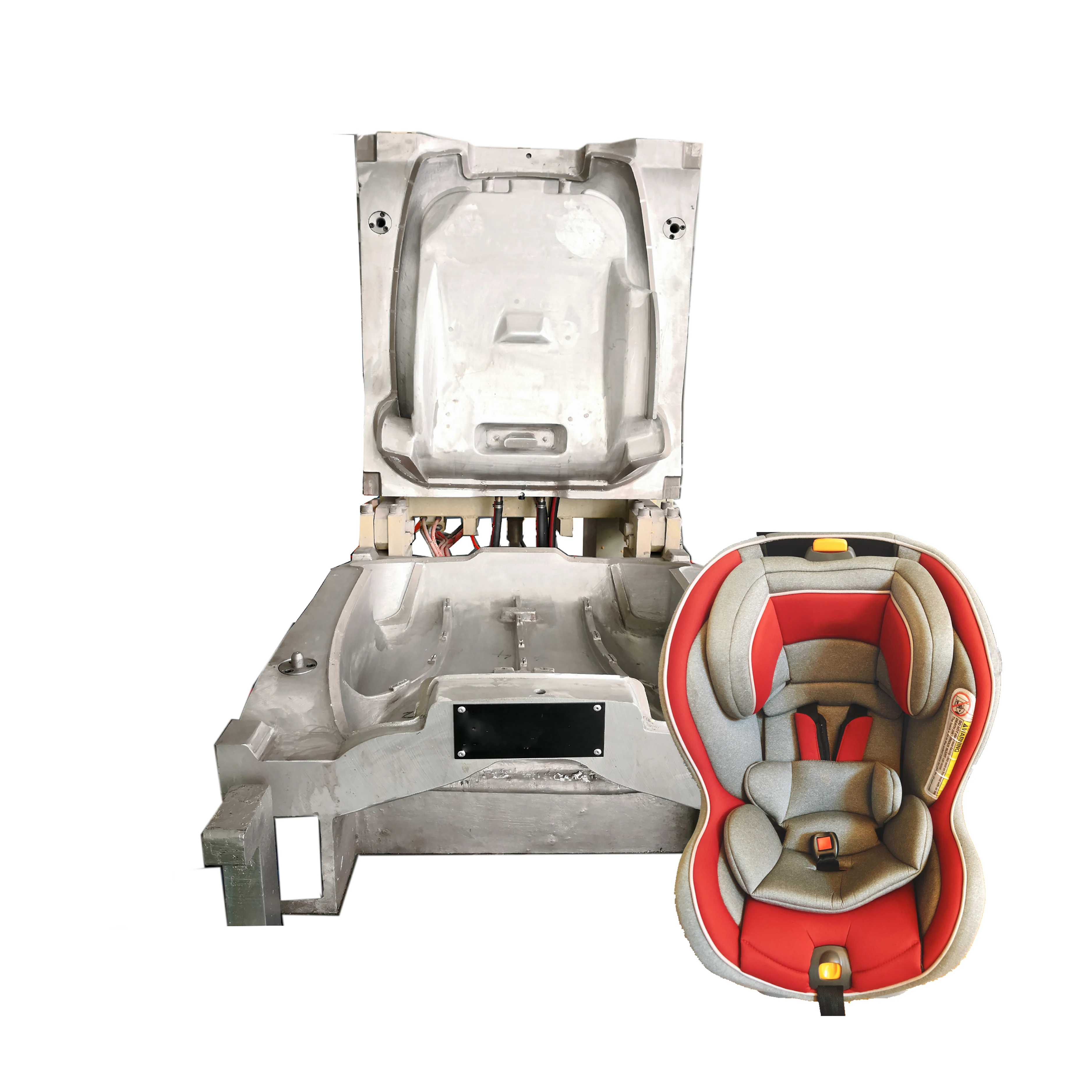 Custom Flexible Moulded Polyurethane PU Foam Cushion For Baby Car Seat With ODM OBM OEM