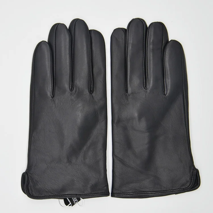 2022 Wholesale fashion High Quality winter touch screen Keep Warm real Cabretta /sheepskin/lamb leather Gloves men