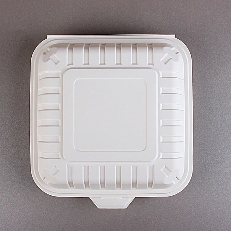Экологичный биоразлагаемый одноразовый кукурузный крахмал с 3 или 5 отделениями, контейнер для еды