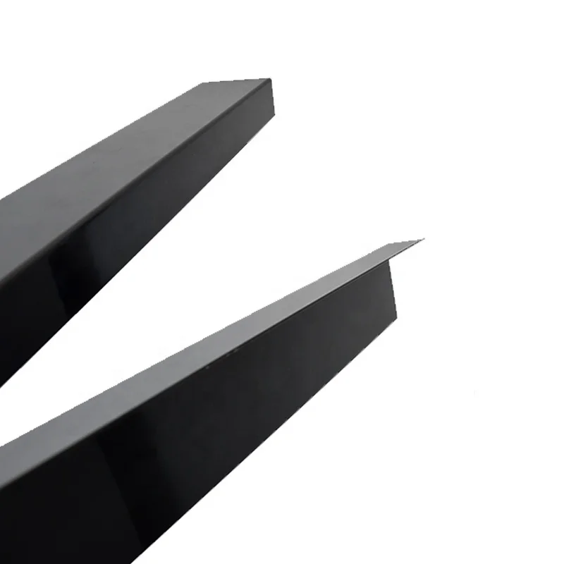 rigid ABS plastic rod 4mm diameter plastic profiles of any custom size pvc extrusion manufacturers pvc corner profile