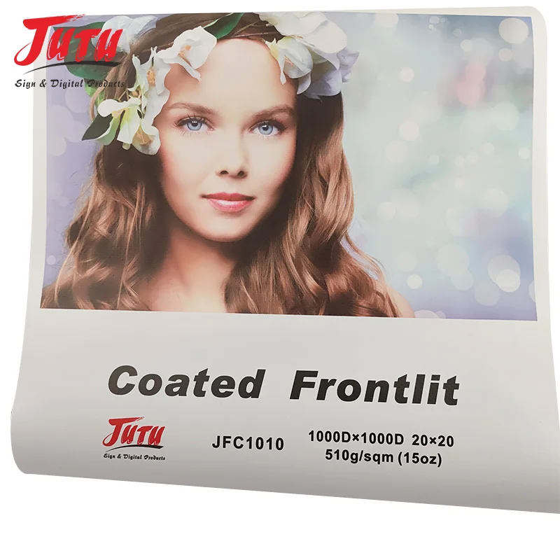 High Quality 440Gsm 510Gsm Pvc Coated Laminated PET MESH Advertisement Printing Flex Banner