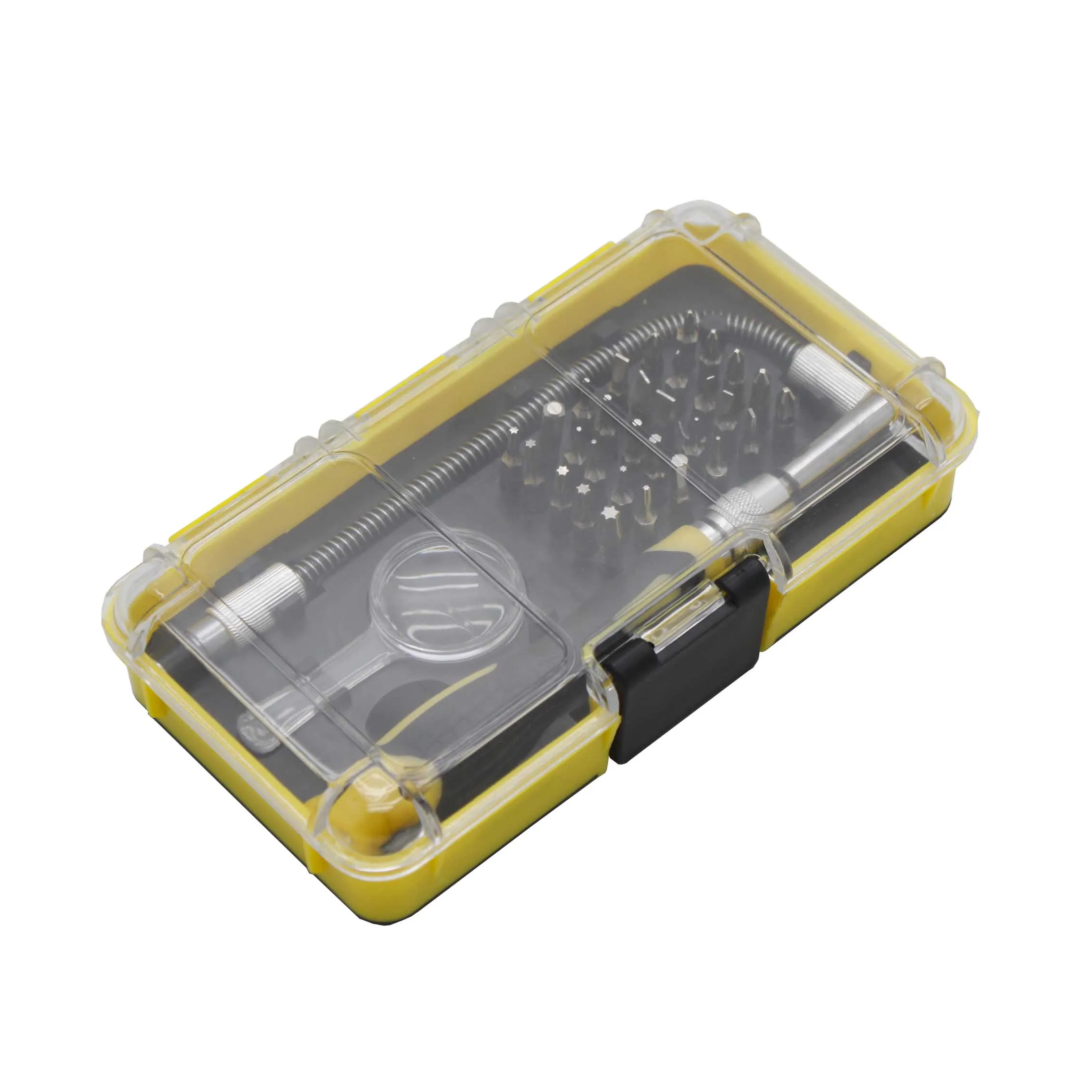 Professional 34pcs Precision Screwdriver Set Tool Set Box In Plastic Case Customized Tool Kit Wholesale Vde