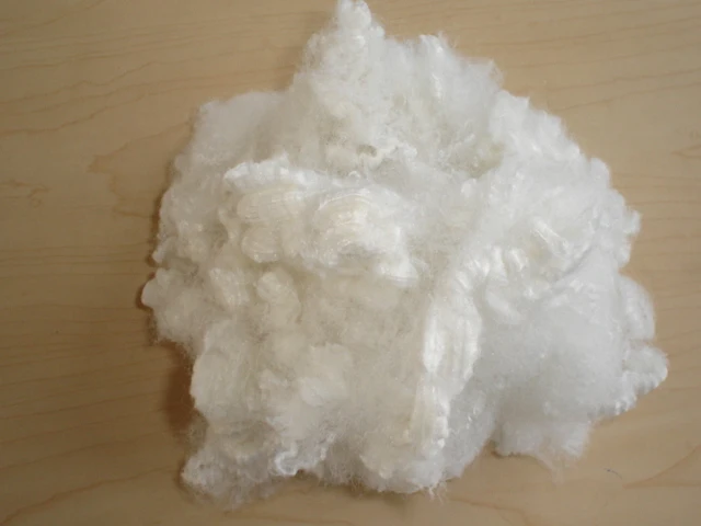 factory price virgin and recycled 7dx64mm White Sofa Filling Material Polyester Fiber 7D*64MM hcs PSF