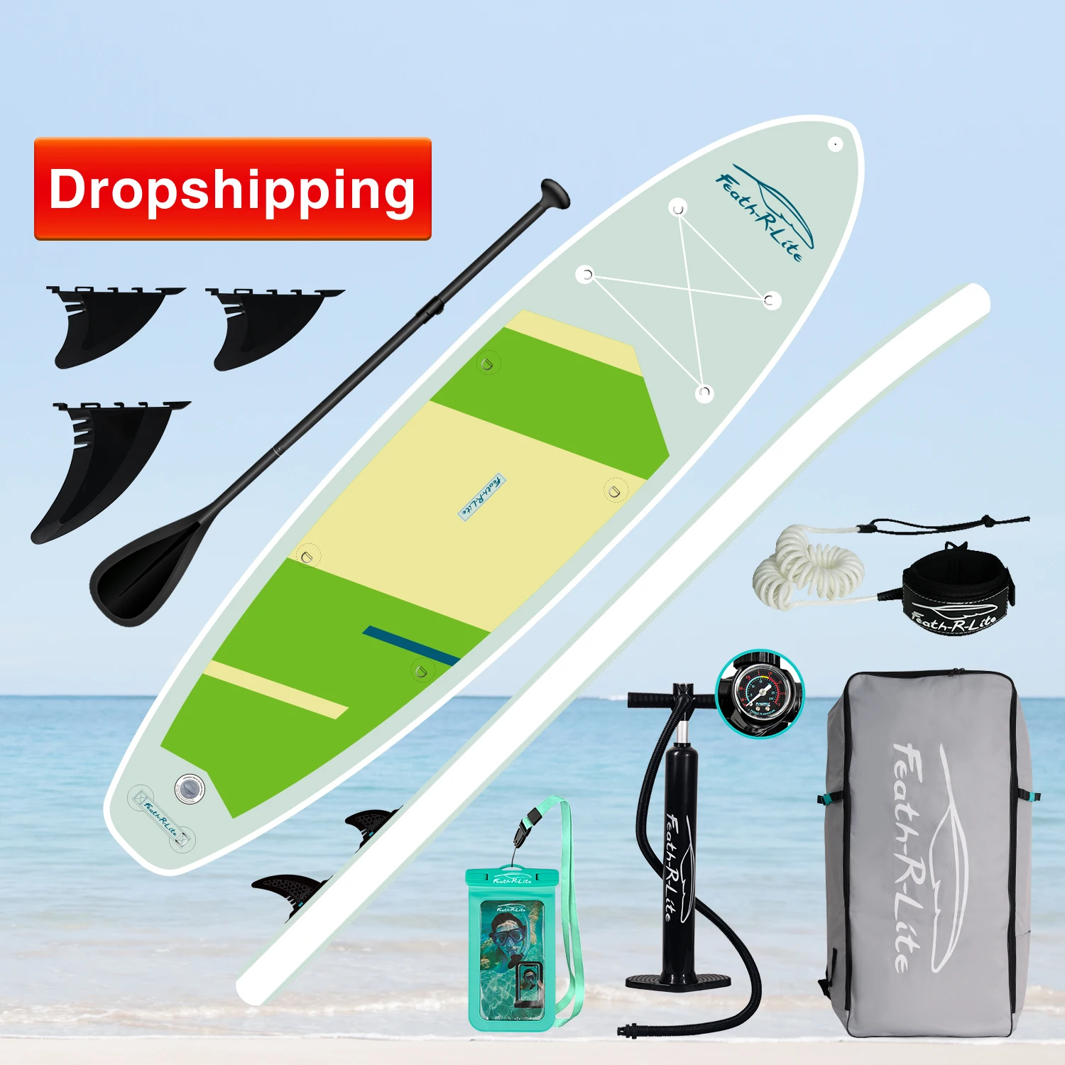 FUNWATER Dropshipping OEM supboard padle board paddleboard inflatable sup board wholesale surfboard isurfing sup