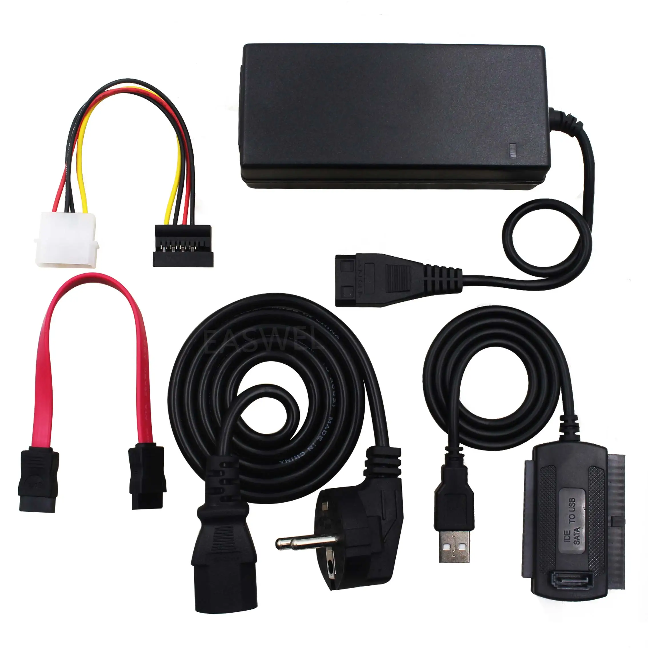Адаптер Protronix SATA/IDE/PATA-USB 2,0 для жестких дисков 2,5, 3,5 дюйма