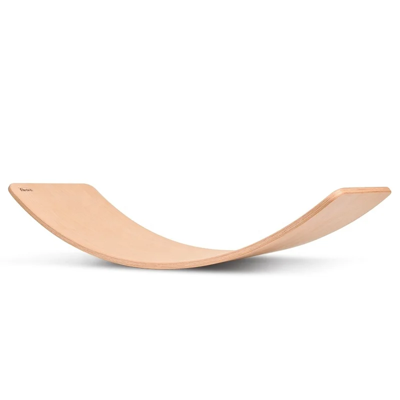 Eco-friendly Wooden Balance Board for Kids Wobble Seesaw Balance Plate for Children