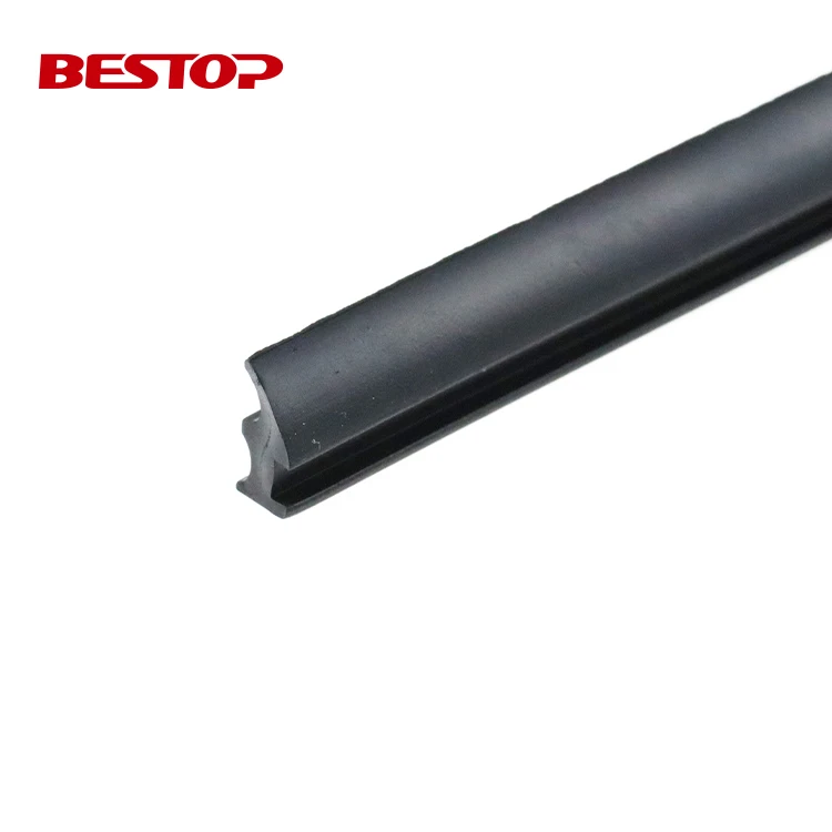 PVC EPDM Silicone Rubber Customized Extruded Profile rubber sealing strip for aluminum window