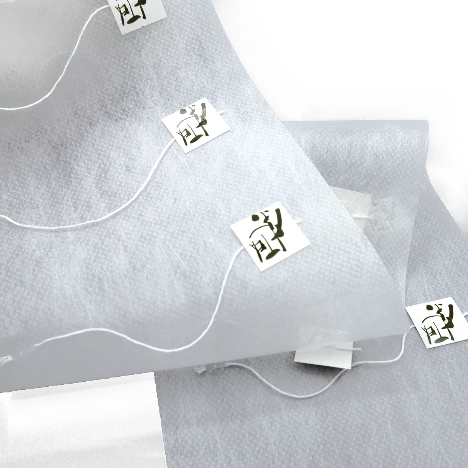 Biodegradable Wholesale Empty Pla Nylon Mesh Tea Bag Filter Packaging Roll With String And Bag