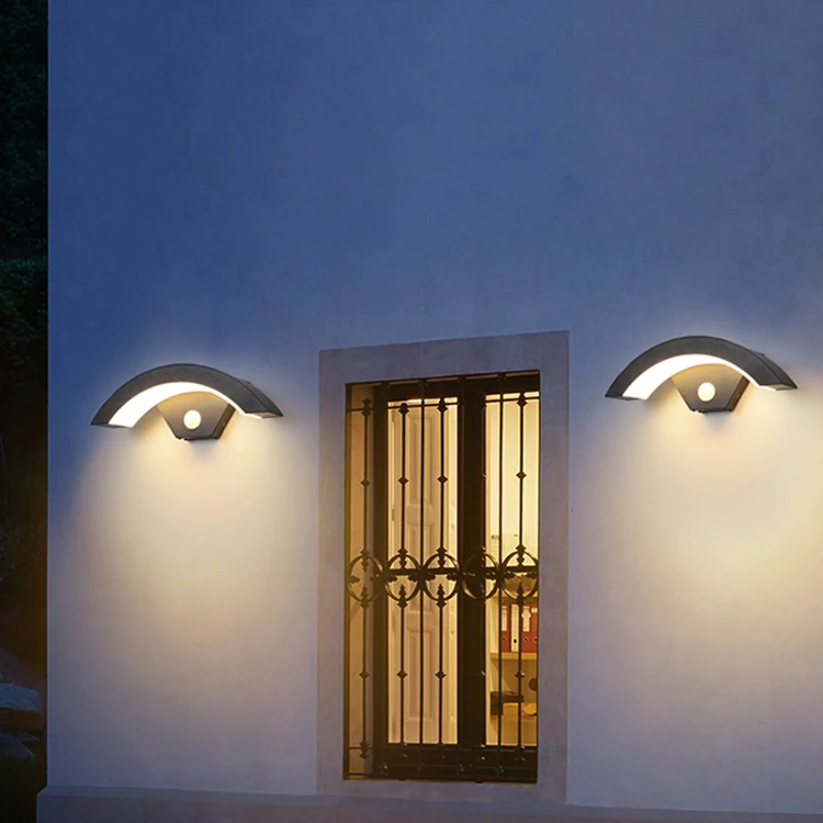 Wholesale Price Die Cast Aluminum Acrylic Waterproof Outdoor Ip65 Surface Mounted Led Wall Lamp