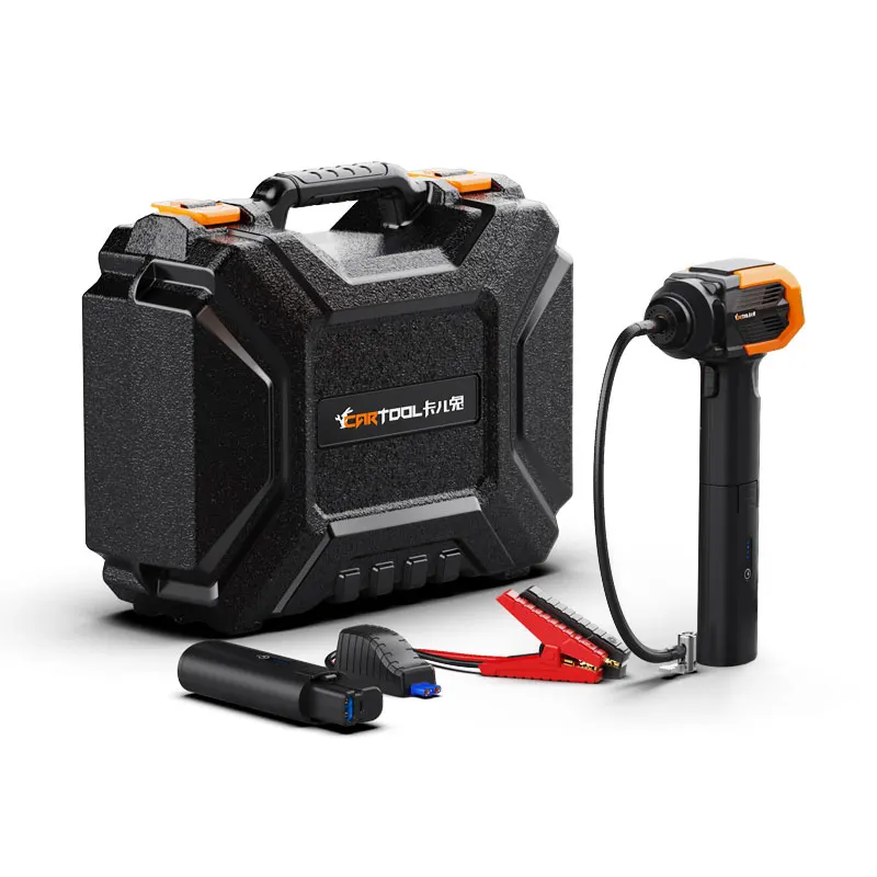 Cordless Tool Kit Tire Inflator Air Compressor Portable 180PSI Cordless Car Tire Pump with Digital Pressure Gauge