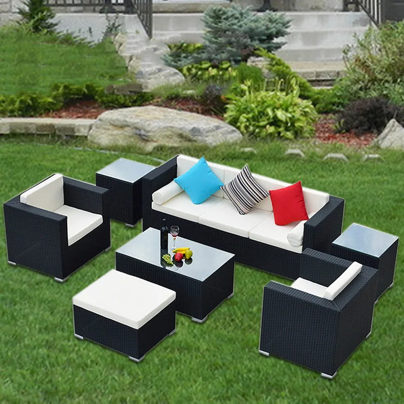 Hot SellNew Fashion Outdoor Furniture Sofa Set Outdoor Furniture Sofa Set Rattan Garden Sofa