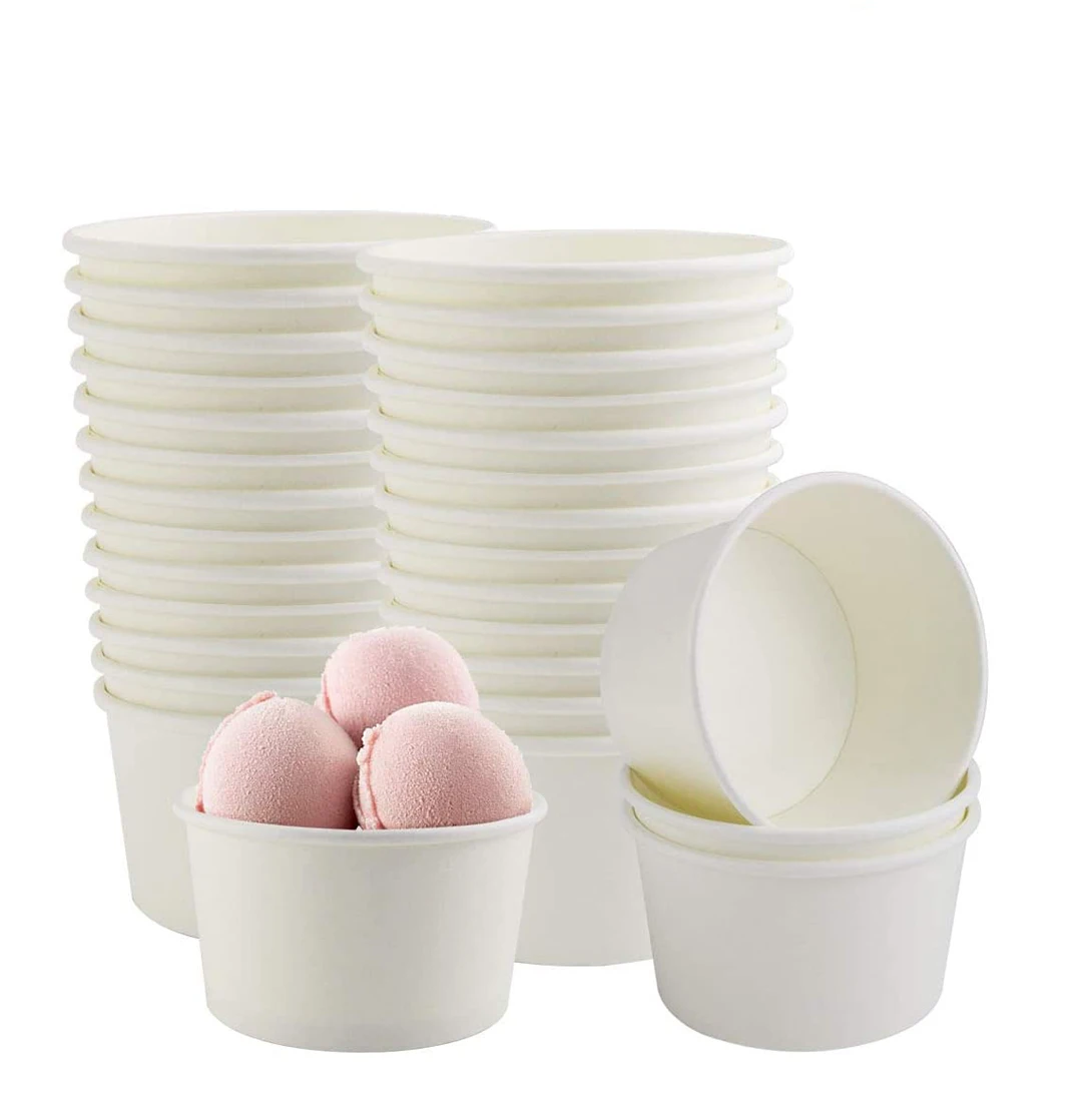 price printed yoghurt paper cup lid ice cream packaging