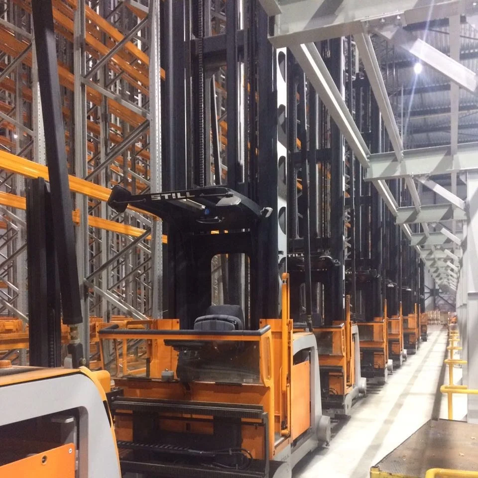 VNA pallet racking/ Steel rack with high-quality guide rail