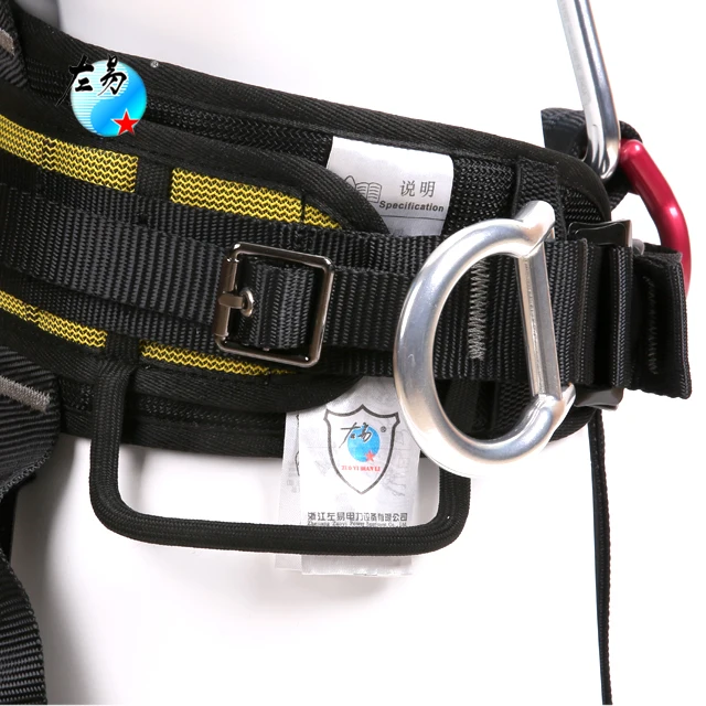 exofit fall protection climbing roof full body 5 d ring with lanyard roof en361 tree strap safety belt body universal harness