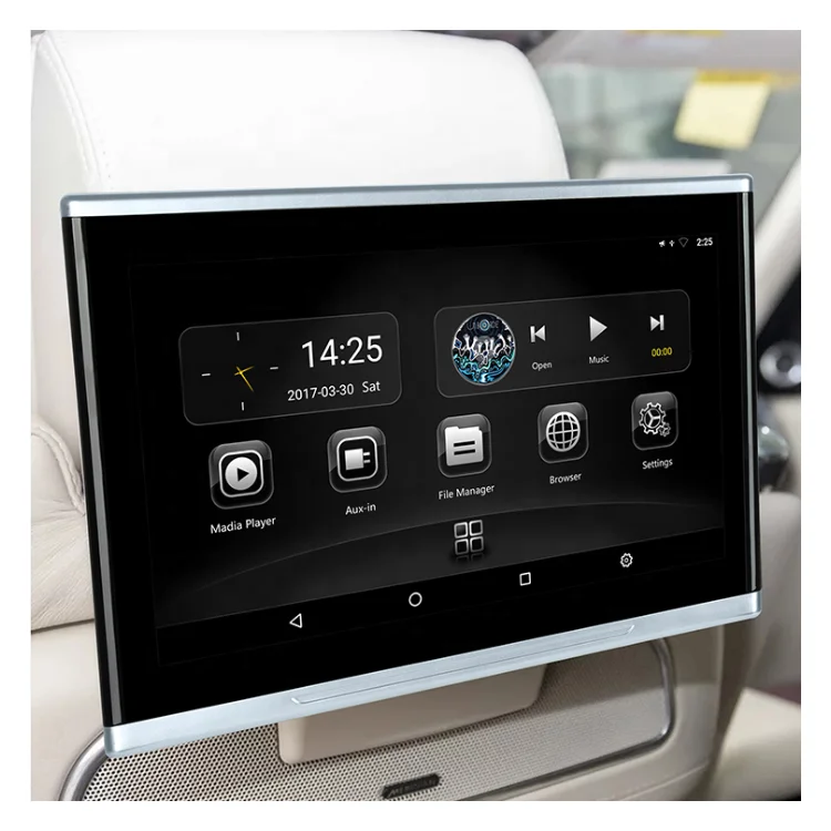 12 1 дюймов Автомобильный ЖК-дисплей заднего сиденья подголовник видео экран монитор Android заднее сиденье развлечения Smart Media Dvd плеер Ce универсальный