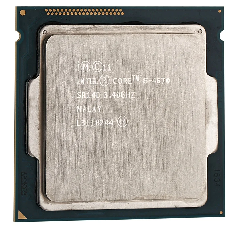 
For Intel Core I5 4670 3.4GHz 6MB Socket LGA 1150 Quad-Core CPU Processor SR14D i5-4670 