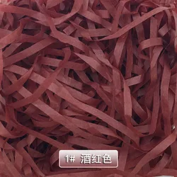 100g per bag decorative Colorful  Package Raffia Shredded Paper
