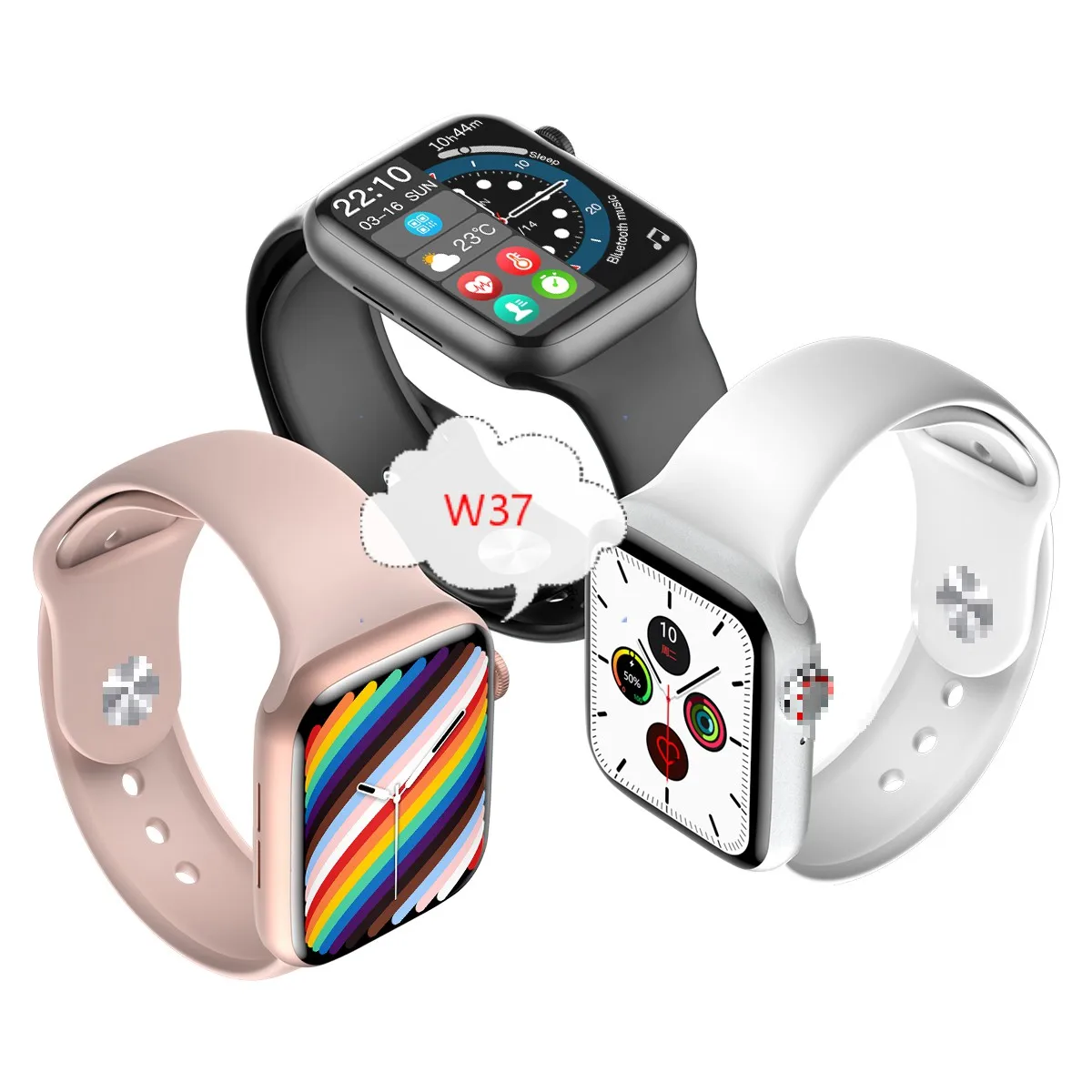 
Wholesaler Price Y68 Smart Watch 1.75 Inch Heart Rate Blood Oxygen Y68 Smartwatch T500 W26 D20 W37 