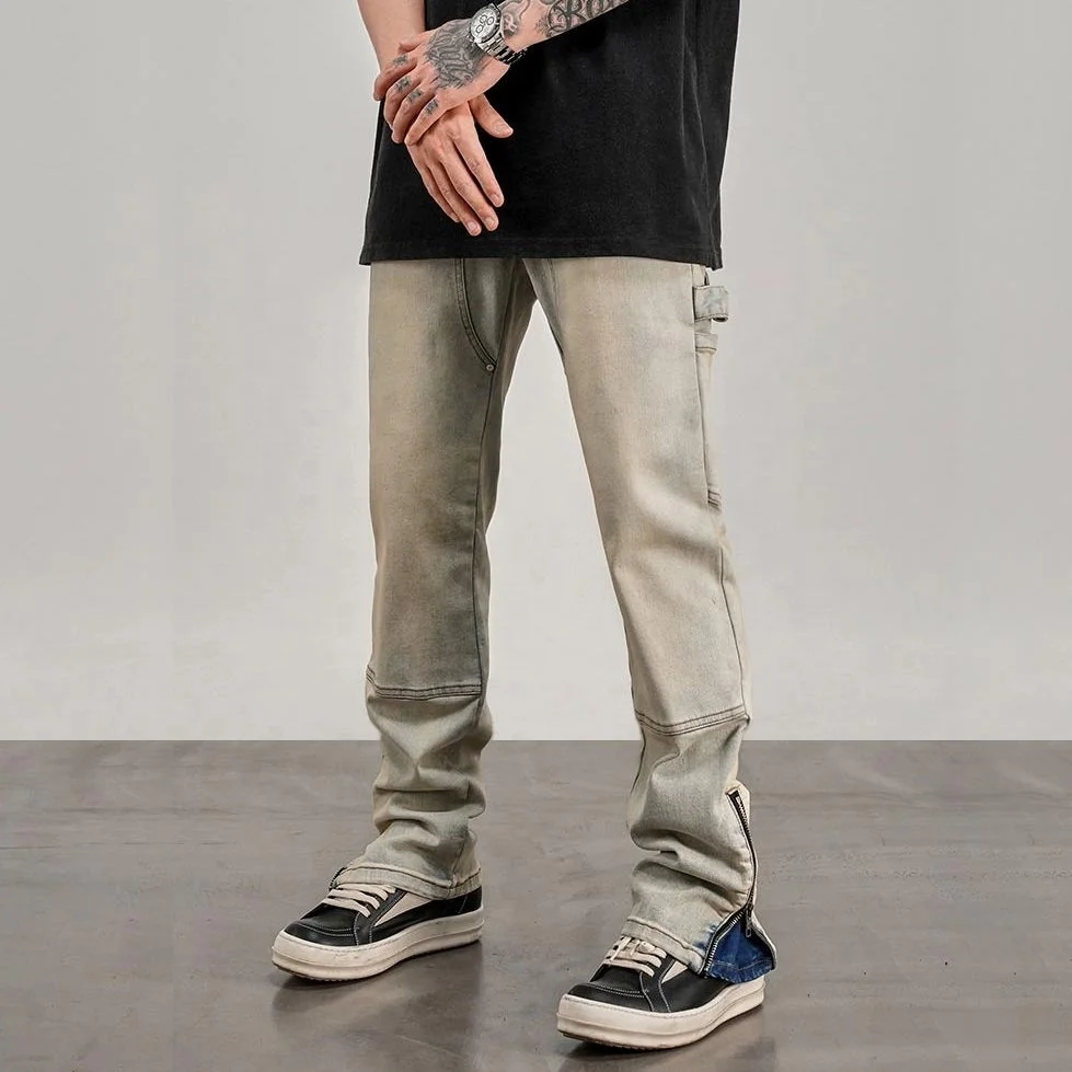 Stylish Look men denim jeans stock good quality designer jeans men dropshipping