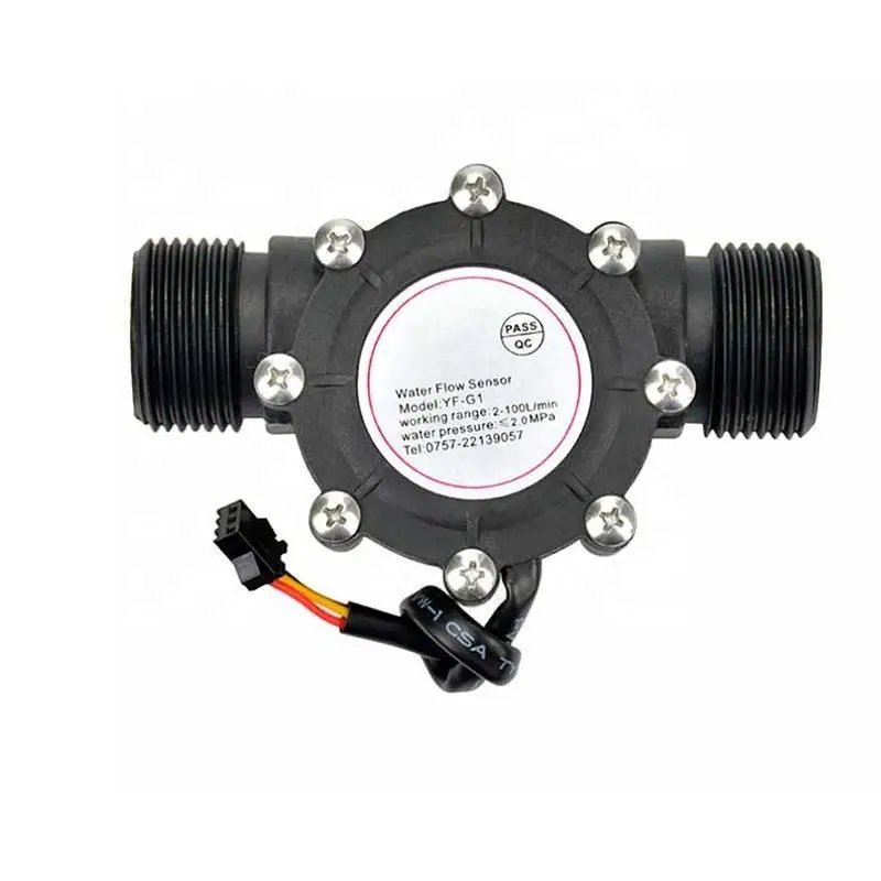 Water flow sensor DN25 Hall flowmeter central air conditioning