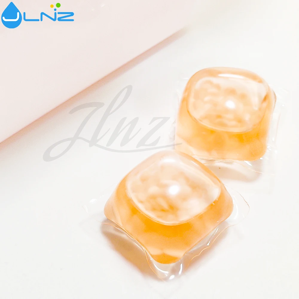 Best 2 in 1 laundry detergent pods household chemical detergent bubble washing pods soaps laundry scent booster beads