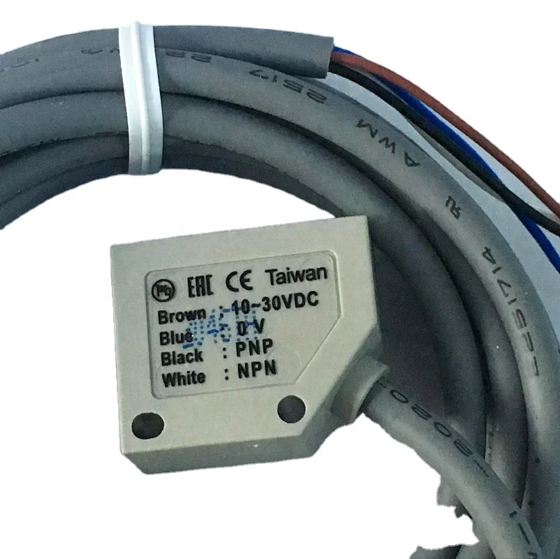 FOTEK Original 10-30VDC MR-30XB NPN PNP two output  infrared LED  reflex type Mini water proof for IP67 photo sensor