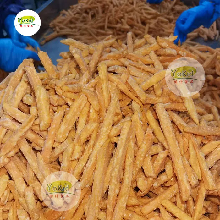 IQF Frozen Fried Sweet Potato Strips
