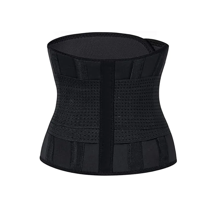 Private Label Waist Trimmer Belt Adjustable Men Gym Slimming Sweat Belt for Training Shaper Black Waterproof Summer XXL Winter
