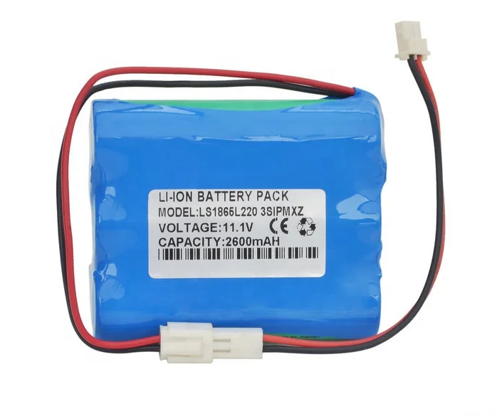 18650 2600mAh 11.1v batterie 18650 battery for Korea Bionet BM3 plus BM-BAT-4  BM5