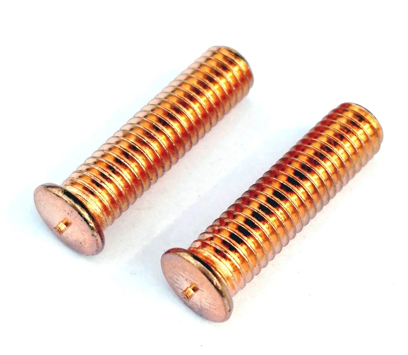 Pan Head Brass Flat End Spot Welding Screw