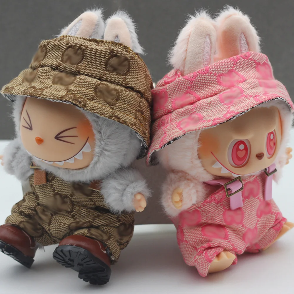 Custom Labubu PVC Vinyl Face Plush Doll Pendant Monster Blind Box Animal Toy