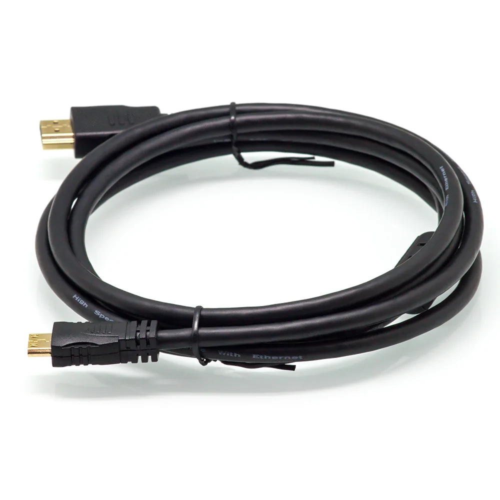 OEM Mini HDMI cable MINI HDMI To HDM converter cable 1m 1.5m 2m 3m 5m support 1080P 3D