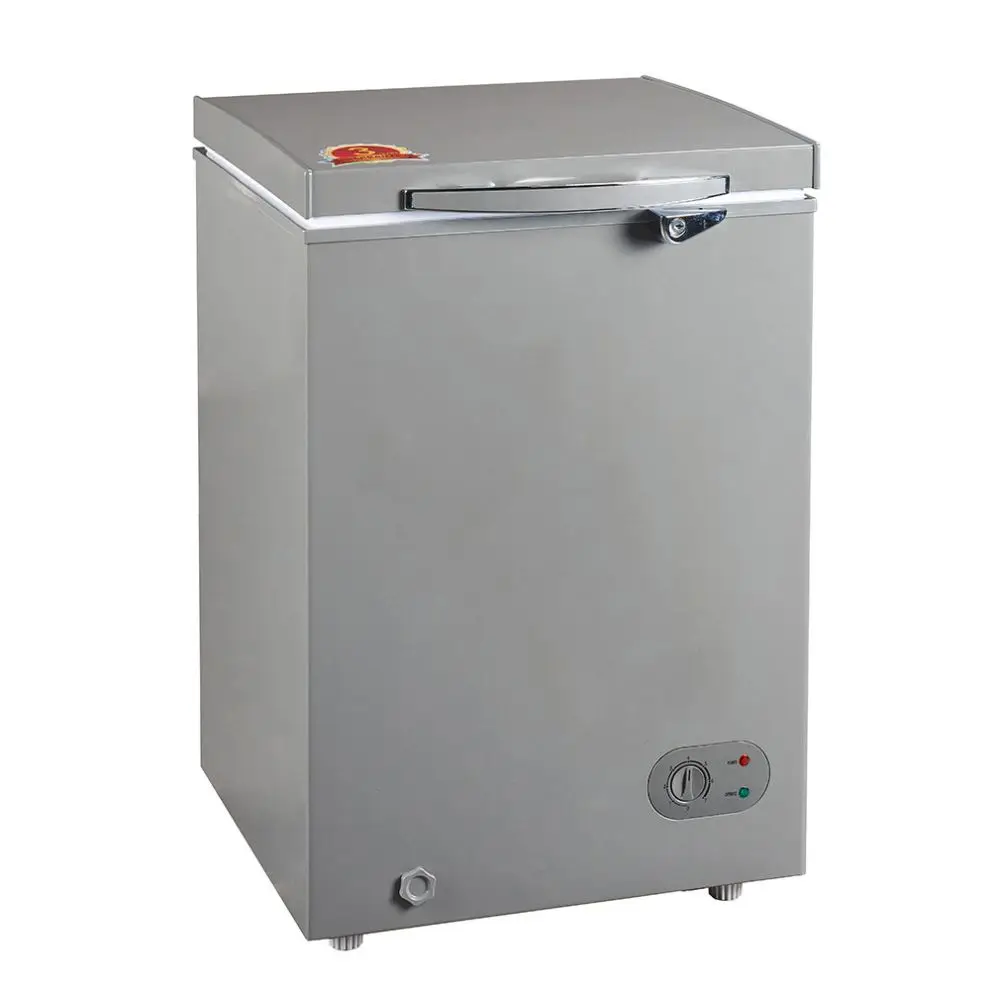 HD-100 High Quality Cheap Deep Freezer Single Solid Door Chest Type Freezer Price