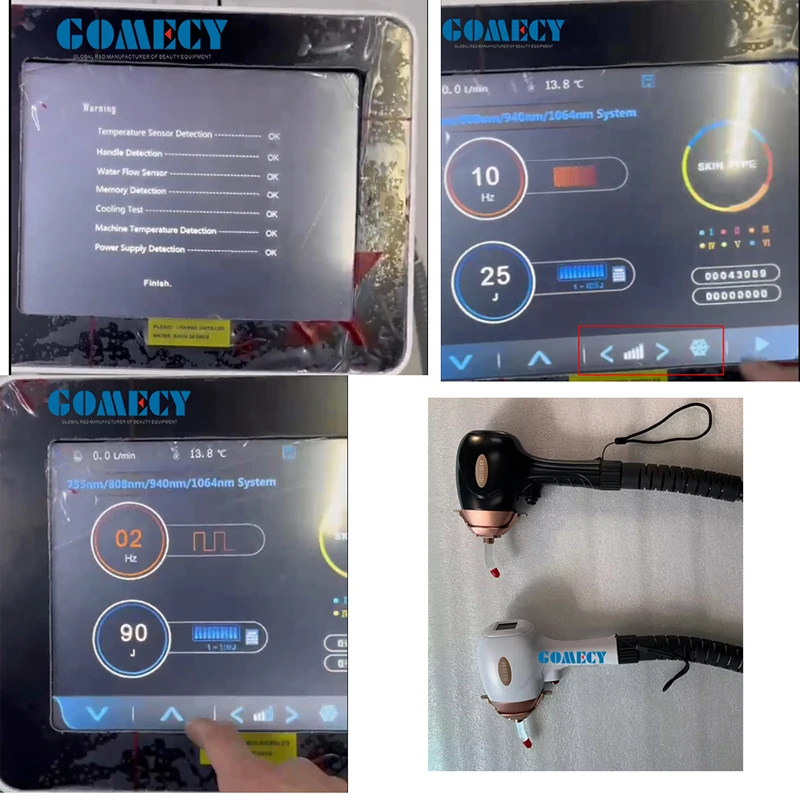 2024-GOMECY-GLORY-PRO-Diode-Laser-Hair-Removal-Machine-4-Wavelength-755-808- 1064-940nm-Hair-Removal-For-salon-use