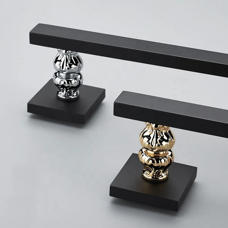 Полностью медная кованая яркая Золотая дверная ручка сплит большая ручка простой европейский внутренний деревянный дверной замок