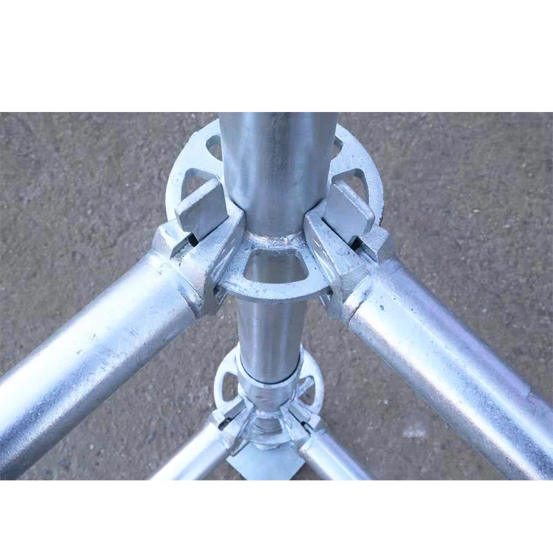 
layher scaffolding system ringlock system quick stage Q235 Steel ringlock scaffolding for Construction 