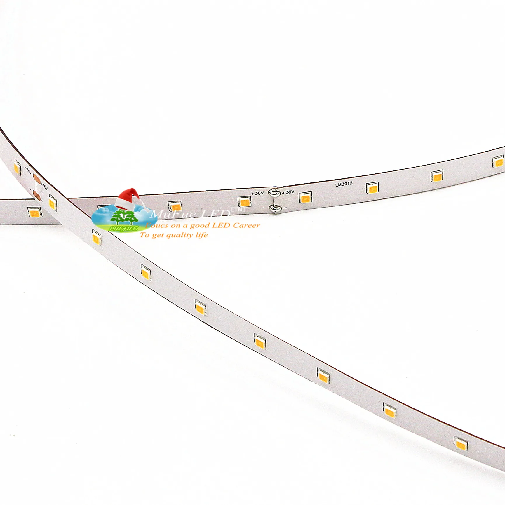 Светодиодная лента samsung LM301B smd3030 48 светодиодов 36 вольт без резистора
