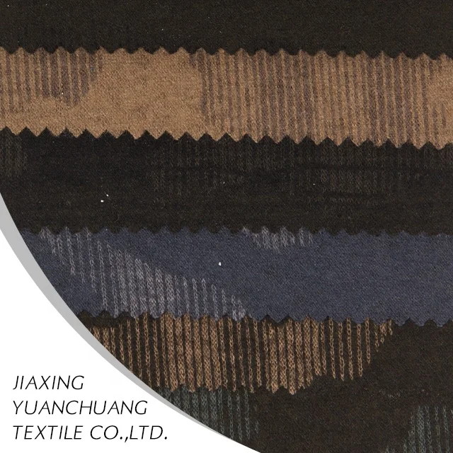 Fabric Different Color Between Warp and Weft Yarn Wholesale Double Faced Cashmere Recycled Wool Woolen Jacket Plain Custom GSM